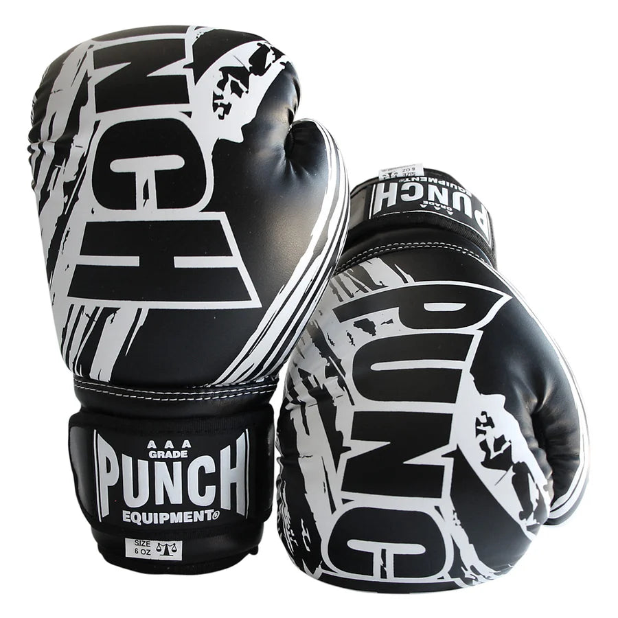 BOXING GLOVES - Junior (6-12yo) - 6oz Black/Red