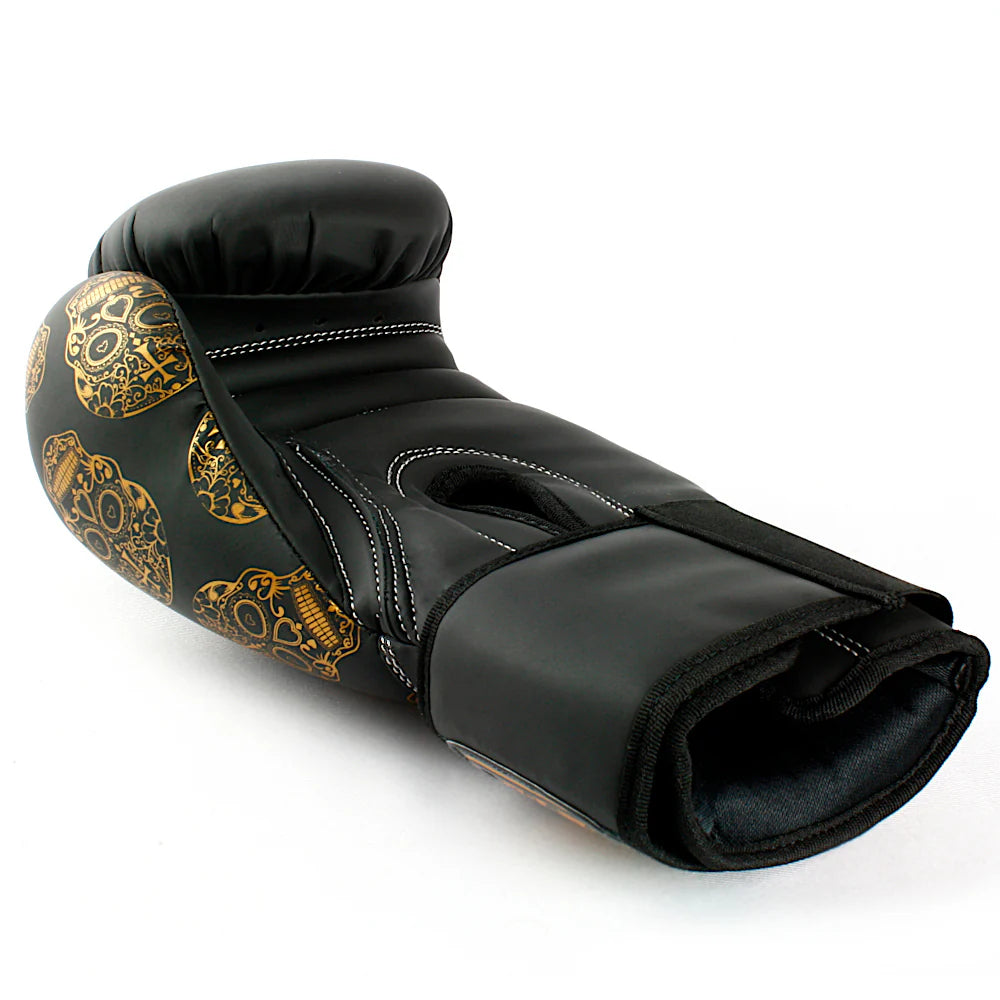 Punch Urban Gold Skills Women's Boxing Gloves 12oz - BLACK