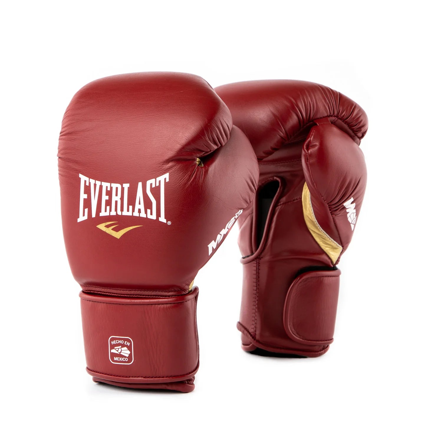 Everlast Mx2 Training Gloves 12oz Laceless - RED/GOLD