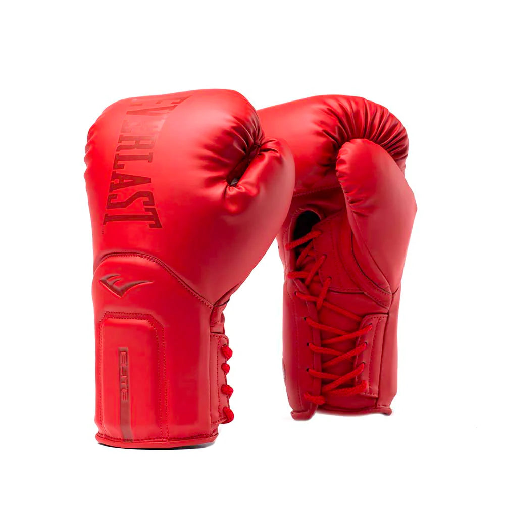 Everlast Elite2 Pro Training Gloves Laces RED 16oz